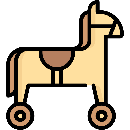 Horse toy free icon