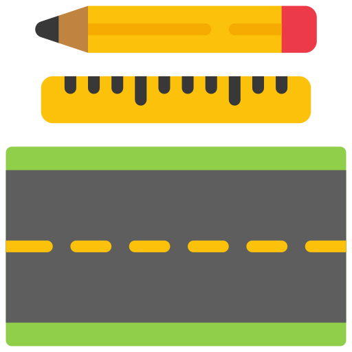 straße kostenlos Icon