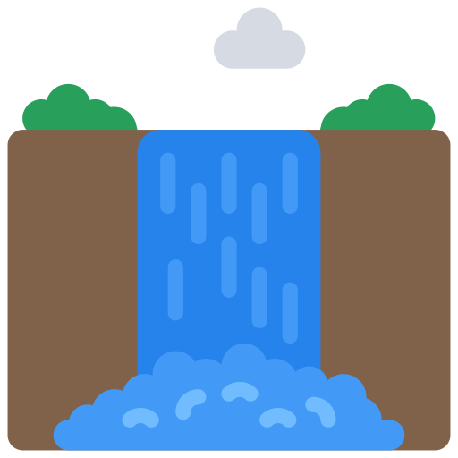 Waterfall - Free nature icons