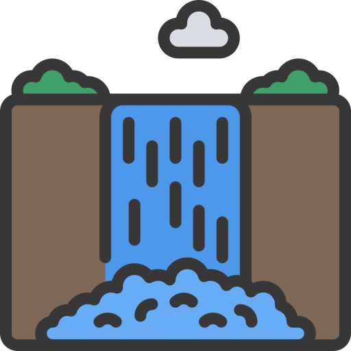 Waterfall - Free nature icons