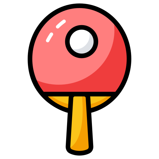 mesa de tennis icono gratis