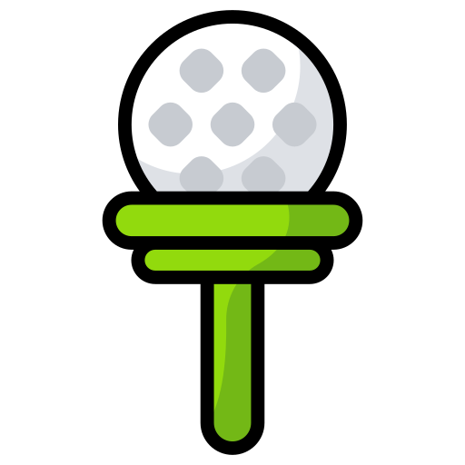 Golf ball free icon