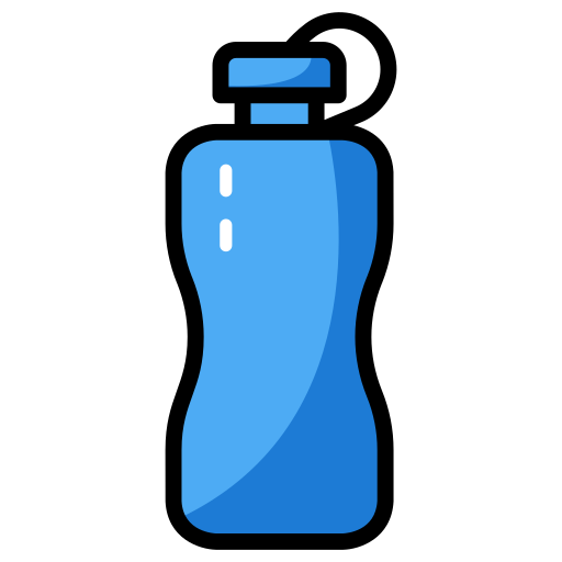 Water bottle Generic Outline Color icon