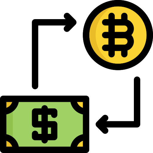 Currency exchange - free icon