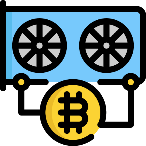 minería bitcoin icono gratis