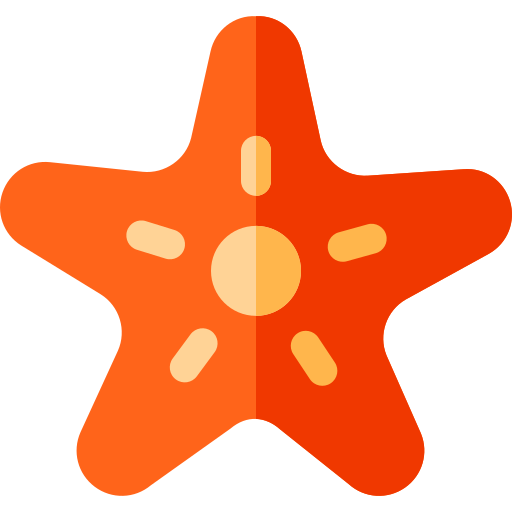 estrella de mar icono gratis