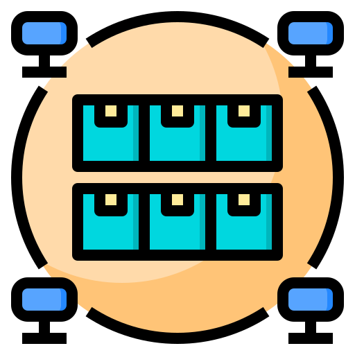 producción icono gratis