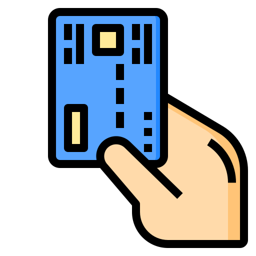 Credit card Phatplus Lineal Color icon