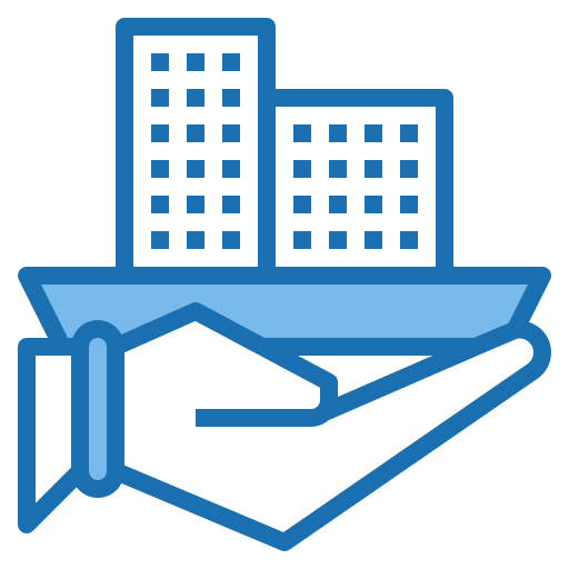 bienes raíces icono gratis