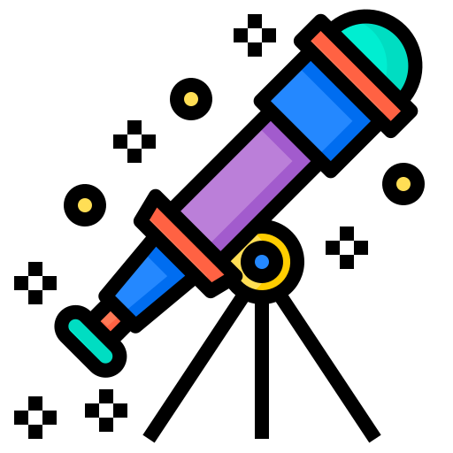 Telescope free icon Telescope free icon