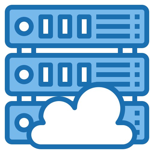 Servidor en la nube icono gratis