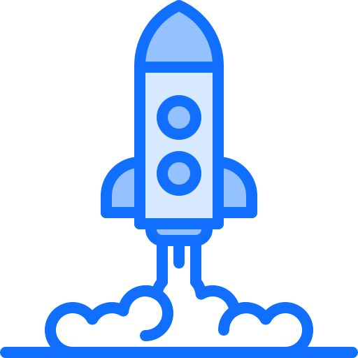 Rocket free icon Rocket free icon