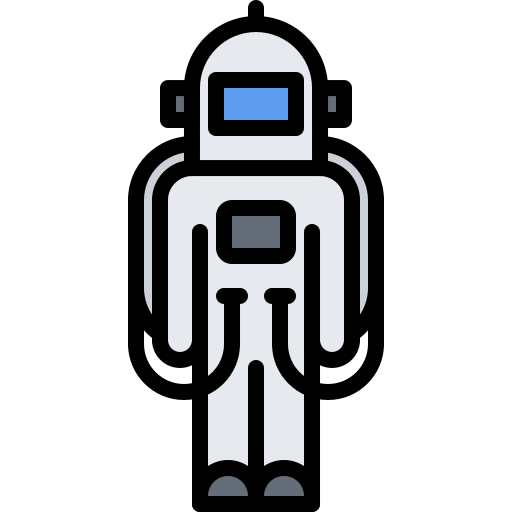 Astronaut Coloring Color icon