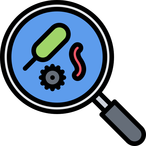 Bacterium Coloring Color icon