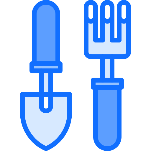 Tools Coloring Blue icon