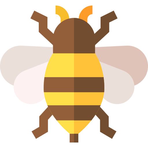 abeja icono gratis