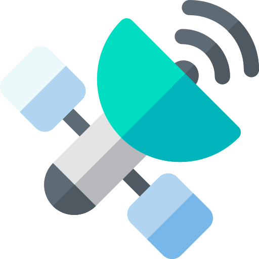 satélite icono gratis