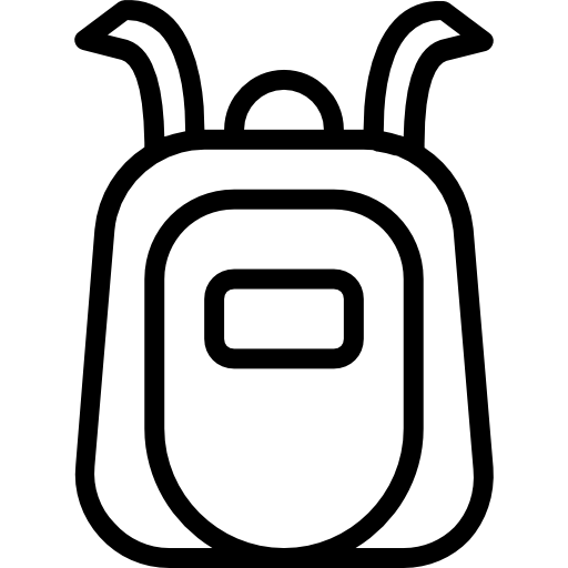 mochila icono gratis