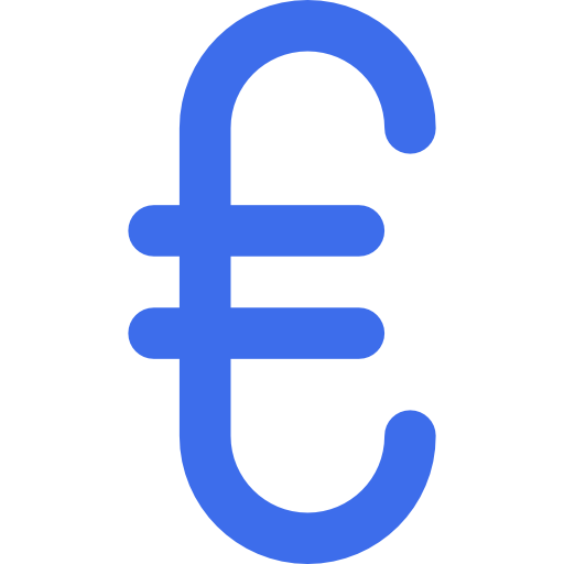 euro icono gratis