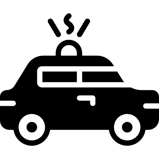 경찰차 무료 아이콘