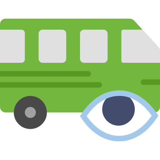 Ônibus grátis ícone Ônibus grátis ícone
