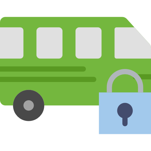Ônibus grátis ícone Ônibus grátis ícone
