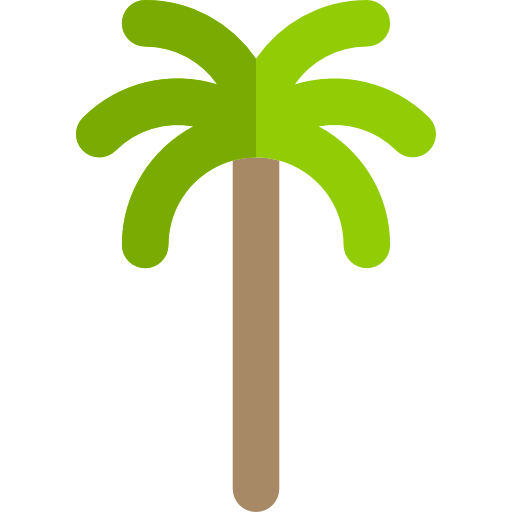 palmera icono gratis