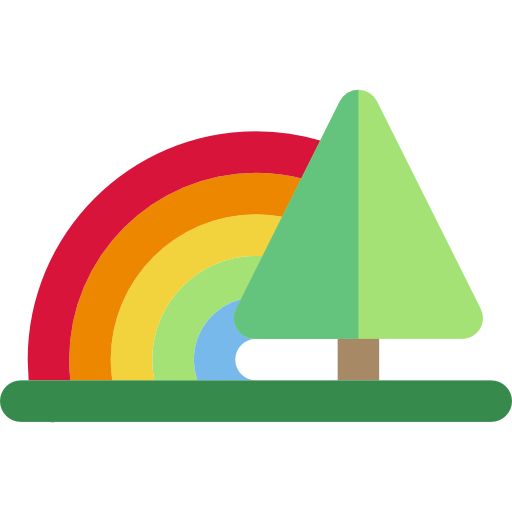 arco iris icono gratis