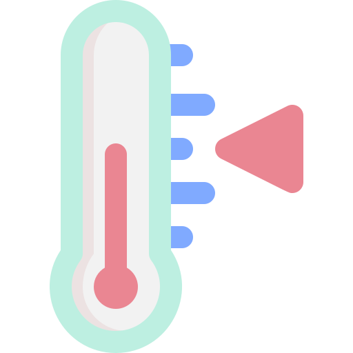 Temperature Vitaliy Gorbachev Flat icon