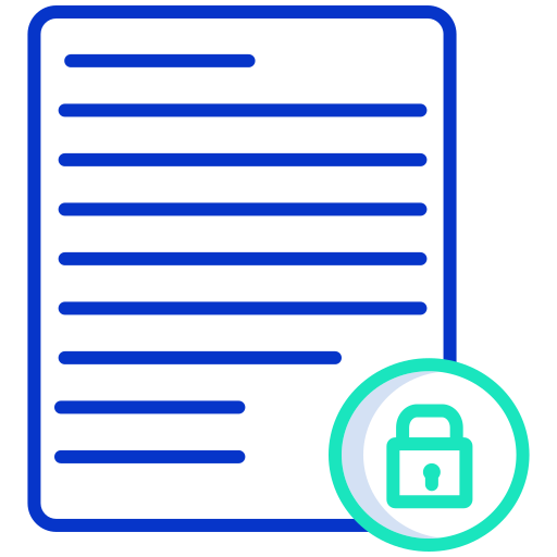 datenschutz-bestimmungen kostenlos Icon