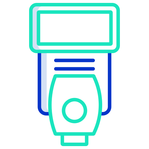 flash de la cámara icono gratis