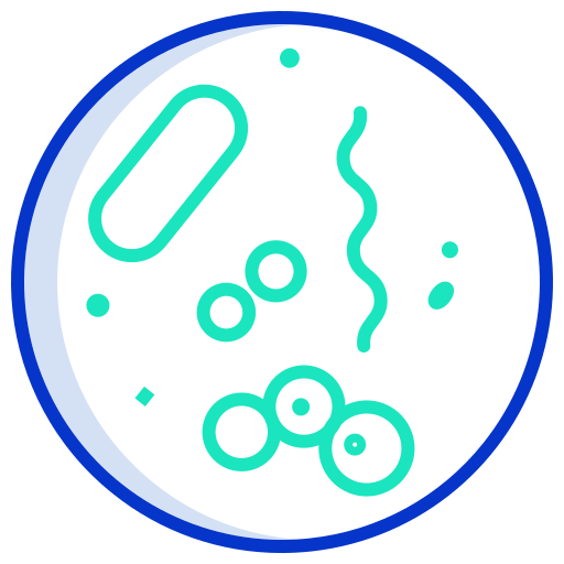 Bacteria Icongeek26 Outline Colour icon