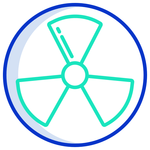 Radioactive free icon Radioactive free icon