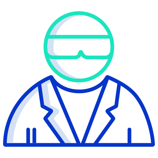cientista grátis ícone