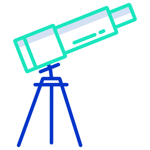télescope Icône gratuit