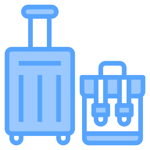 Luggage Catkuro Blue icon