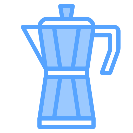 Moka pot Catkuro Blue icon