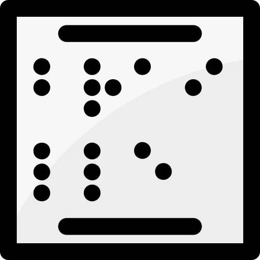 braille icono gratis