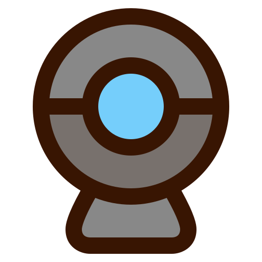 cámara web icono gratis