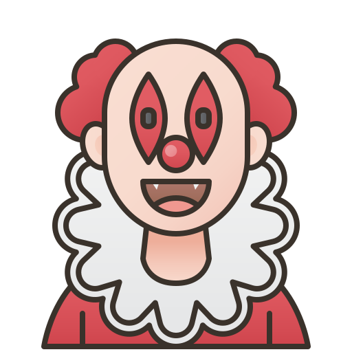 payaso icono gratis