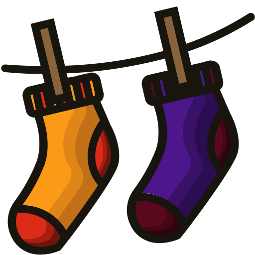 calcetines icono gratis