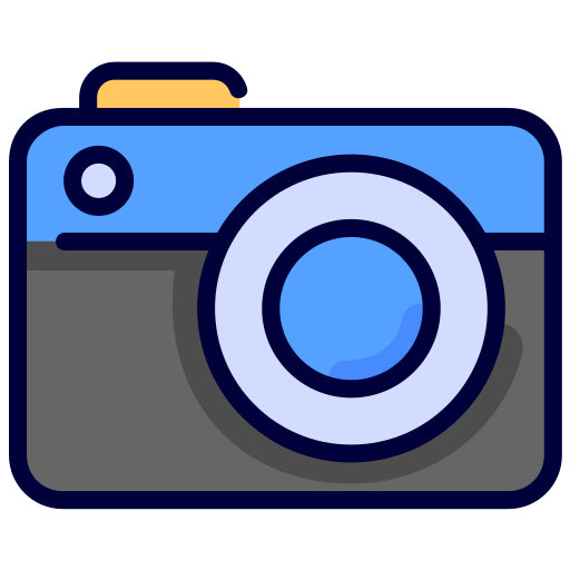 Camera Generic Outline Color icon