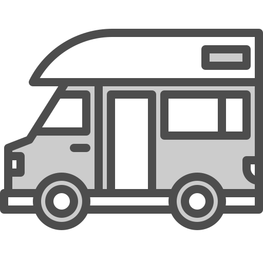 autocaravana icono gratis