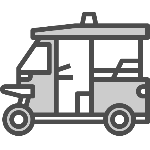 tuk tuk icono gratis