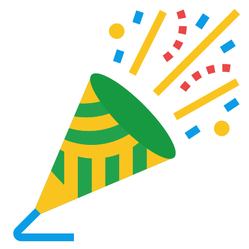 Confetti - free icon