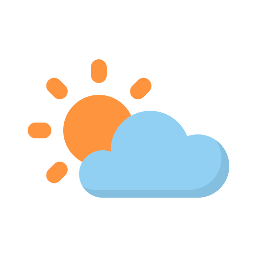 Cloudy Generic Flat icon