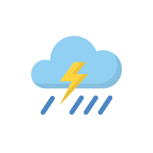 Thunderstorm - Free weather icons