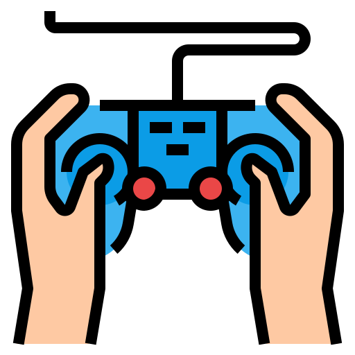 Joystick Generic Outline Color icon