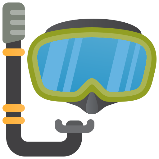 Scuba diving Amethys Design Flat icon