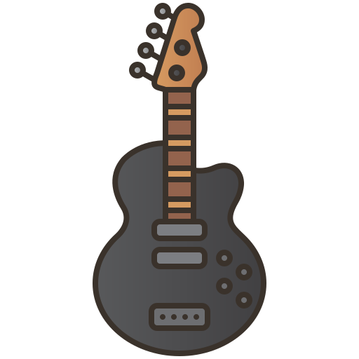 guitarra icono gratis